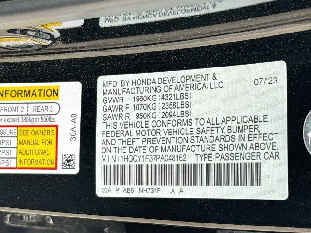 Used 2023 Honda Accord EX image 25