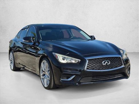 Used 2020 INFINITI Q50 Luxe RWD image 3