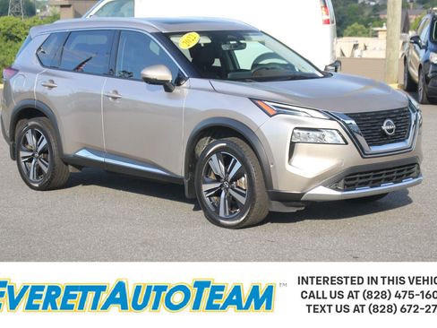 Used 2022 Nissan Rogue Platinum w/ Head-Up Display Package FWD image 1
