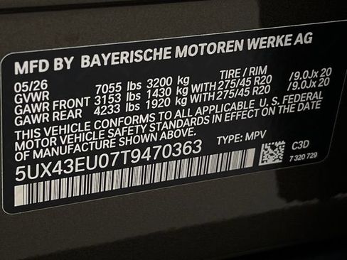 Used 2026 BMW X5 xDrive50e w/ Climate Comfort Package AWD/4WD image 16