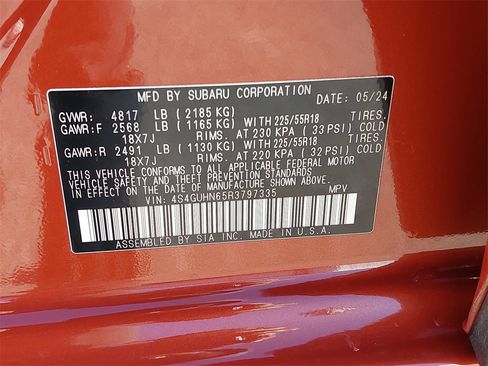 Used 2024 Subaru Crosstrek 2.5i Limited image 32