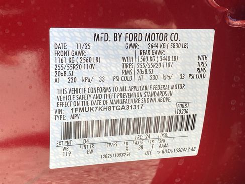 New 2026 Ford Explorer ST-Line w/ Premium Package image 36