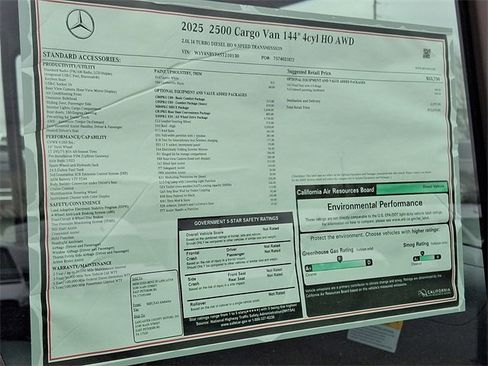 Used 2025 Mercedes-Benz Sprinter 2500 image 24