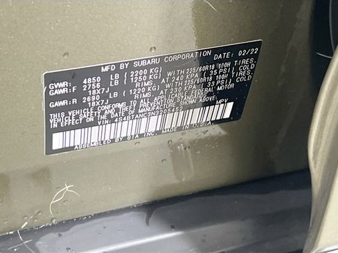 Used 2022 Subaru Outback Limited image 32