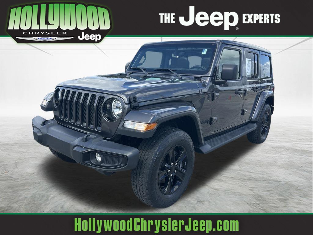 Used 2021 Jeep Wrangler Unlimited Sahara AWD/4WD 360° Tour