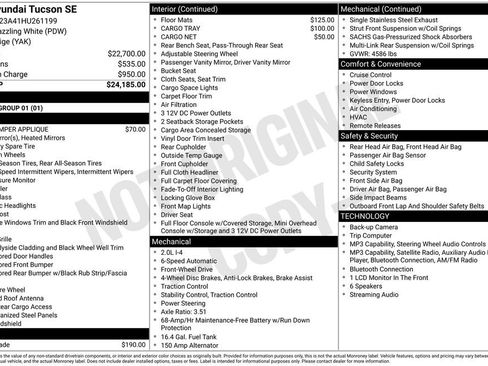 Used 2017 Hyundai Tucson SE FWD image 7