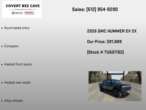 New 2026 GMC Hummer EV 4x4 Crew Cab image 12