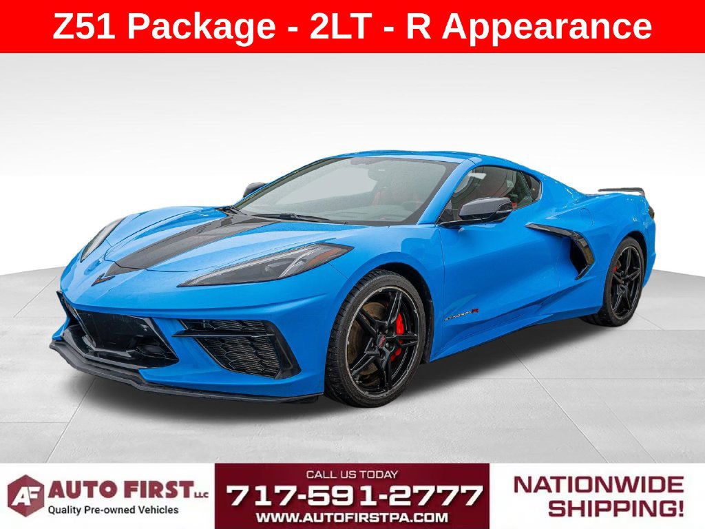 Used 2023 Chevrolet Corvette Stingray Preferred Cpe w/ Z51 Performance Package RWD image 7