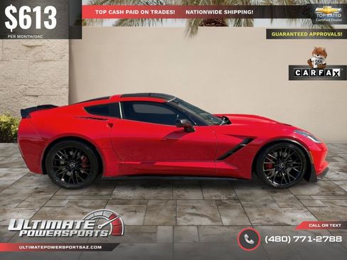 Used 2014 Chevrolet Corvette Stingray Coupe w/ 3LT Preferred Equipment Group RWD image 3