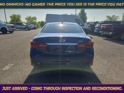 Used 2023 INFINITI Q50 Luxe w/ Cargo Package RWD image 6