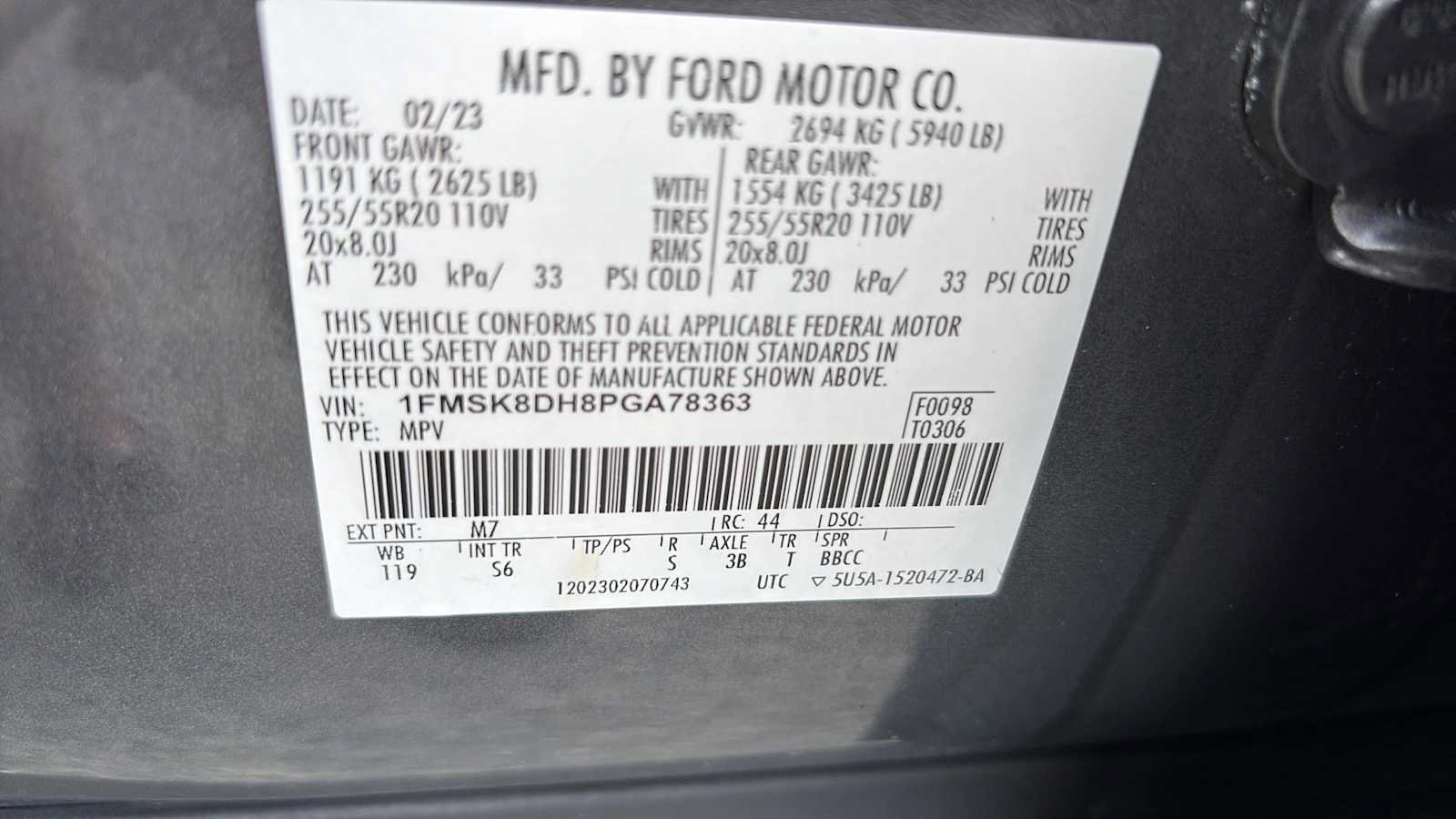 Used 2023 Ford Explorer XLT w/ Equipment Group 202A AWD/4WD image 20