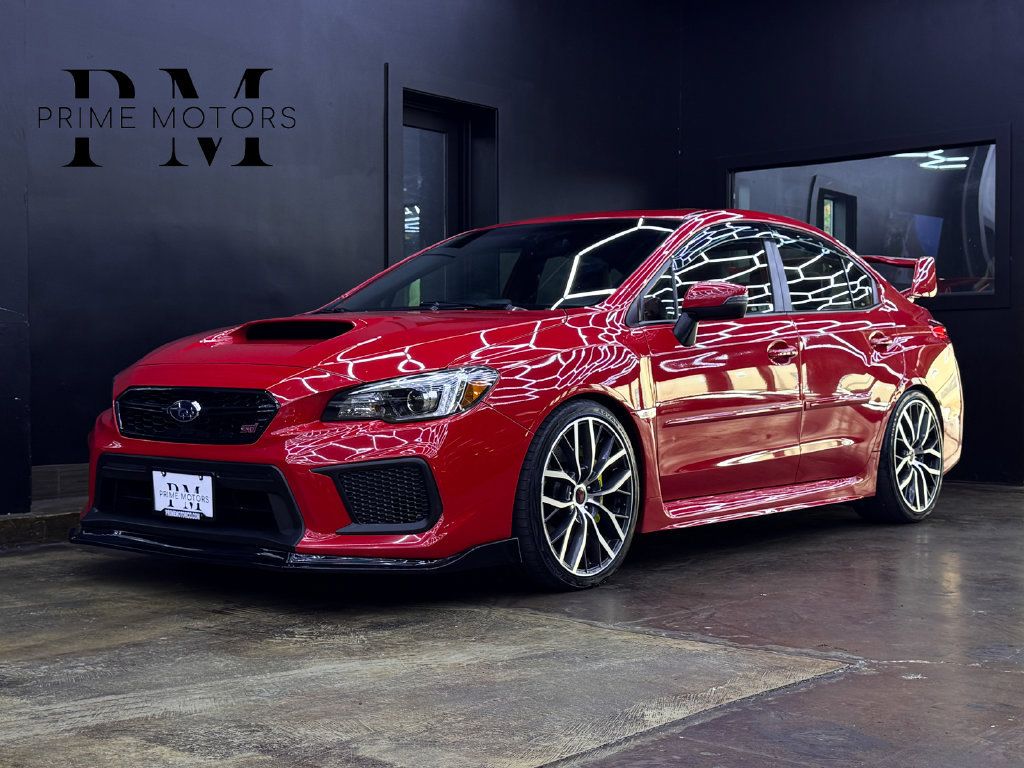 Used 2018 Subaru WRX STI Limited AWD/4WD image 1