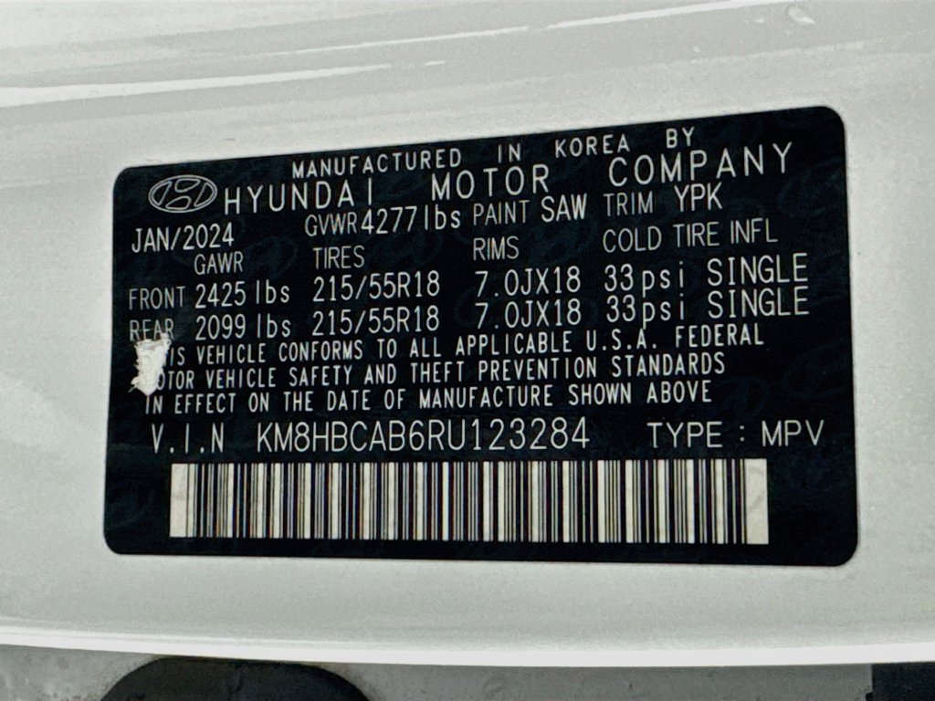 Used 2024 Hyundai Kona SEL AWD/4WD image 38