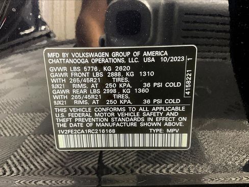 Used 2024 Volkswagen Atlas Cross Sport SEL Premium R-Line AWD/4WD image 19