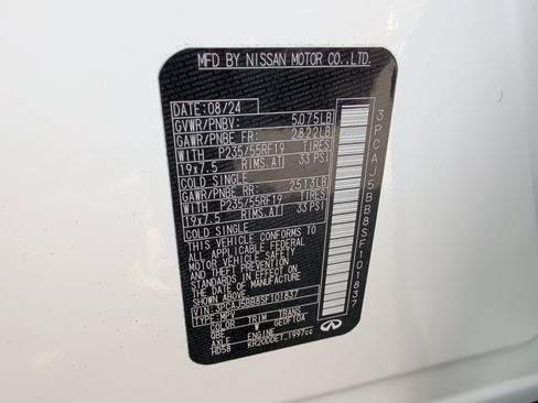 Certified 2025 INFINITI QX50 Luxe w/ Cargo Package image 32