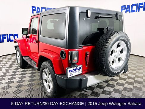 Used 2015 Jeep Wrangler Sahara w/ Dual Top Group image 6
