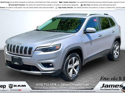 Used 2020 Jeep Cherokee Limited AWD/4WD image 1