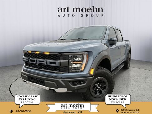Used 2023 Ford F150 Raptor w/ Blue Interior Package AWD/4WD image 1