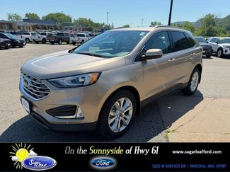 Used 2021 Ford Edge Titanium w/ Class II Trailer Tow Package AWD/4WD video 1