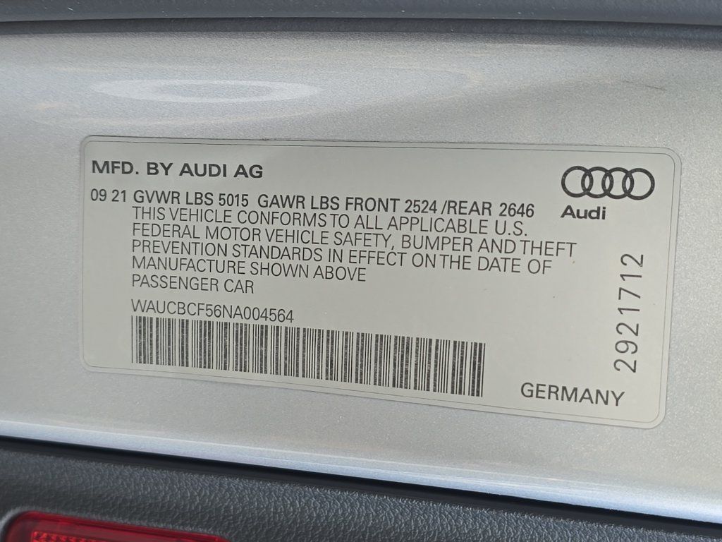 Used 2022 Audi A5 2.0T Premium Plus AWD/4WD image 39