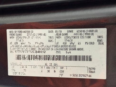 Used 2018 Ford F350 Platinum w/ Platinum Ultimate Package AWD/4WD image 35