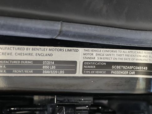 Used 2015 Bentley Flying Spur V8 AWD/4WD image 88