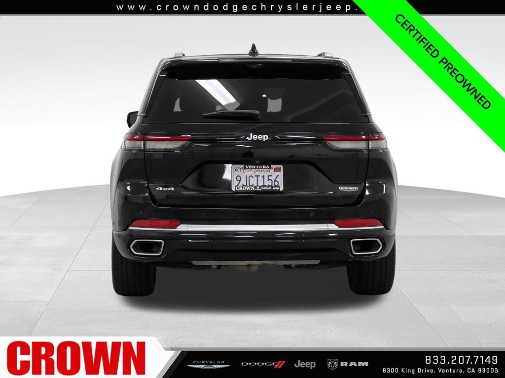 Certified 2023 Jeep Grand Cherokee Summit w/ Adv Protech Group IV AWD/4WD image 6