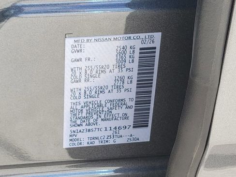 New 2026 Nissan Murano SV image 11