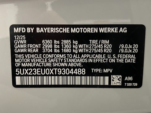 Certified 2026 BMW X5 xDrive40i AWD/4WD image 35