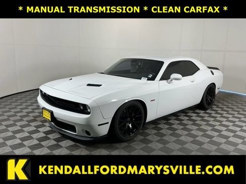 Used 2017 Dodge Challenger R/T w/ Blacktop Package RWD image 1