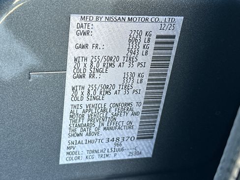 New 2026 INFINITI QX60 Autograph w/ Autograph Tech Package image 34