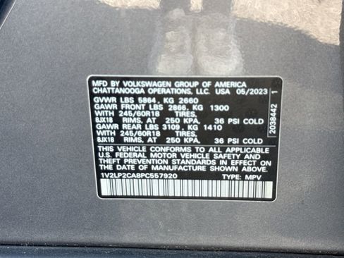 Used 2023 Volkswagen Atlas SE AWD/4WD image 26