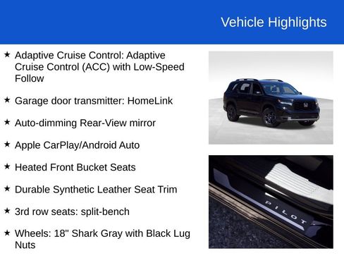 Used 2025 Honda Pilot TrailSport image 28