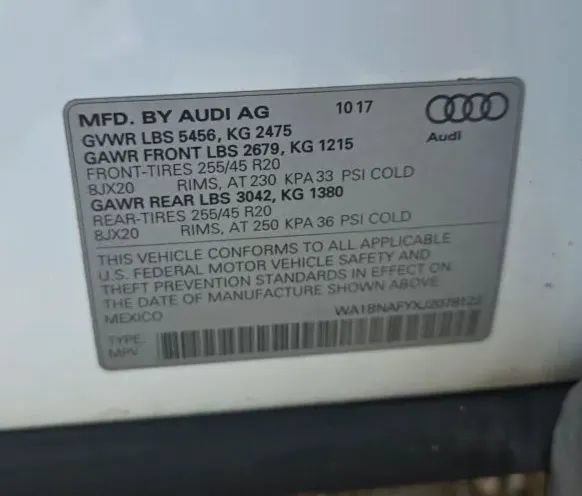 Used 2018 Audi Q5 2.0T Premium Plus w/ Premium Plus Package AWD/4WD image 58