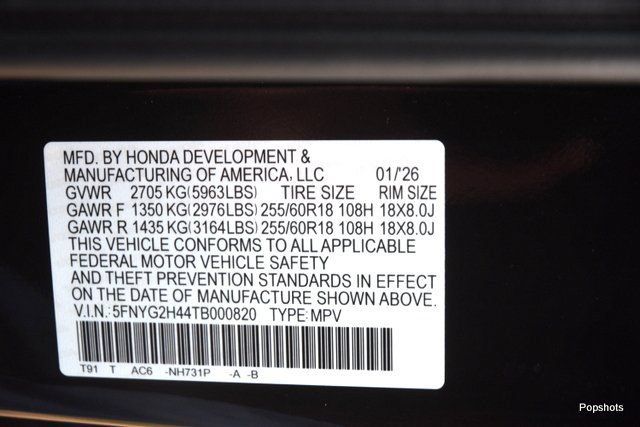 New 2026 Honda Pilot EX-L image 20