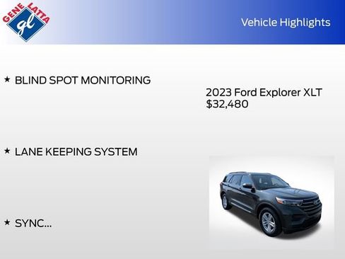 Certified 2023 Ford Explorer XLT AWD/4WD image 34