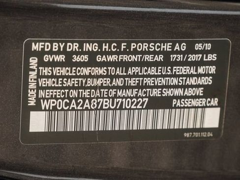 Used 2011 Porsche Boxster RWD image 64