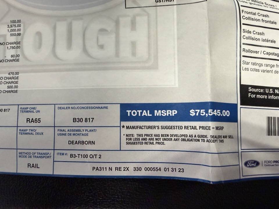 Used 2023 Ford F150 XLT w/ Equipment Group 302A High AWD/4WD image 48