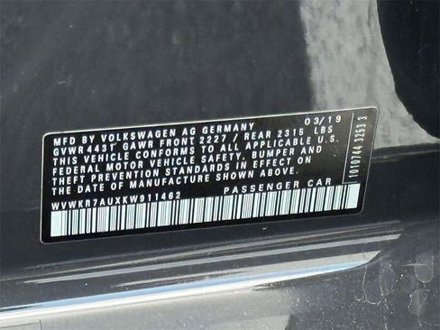 Used 2019 Volkswagen e-Golf SE w/ Driver Assistance Package image 33