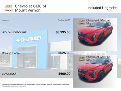 Used 2025 Cadillac Optiq Sport 1 w/ LPO, ONYX Package image 6