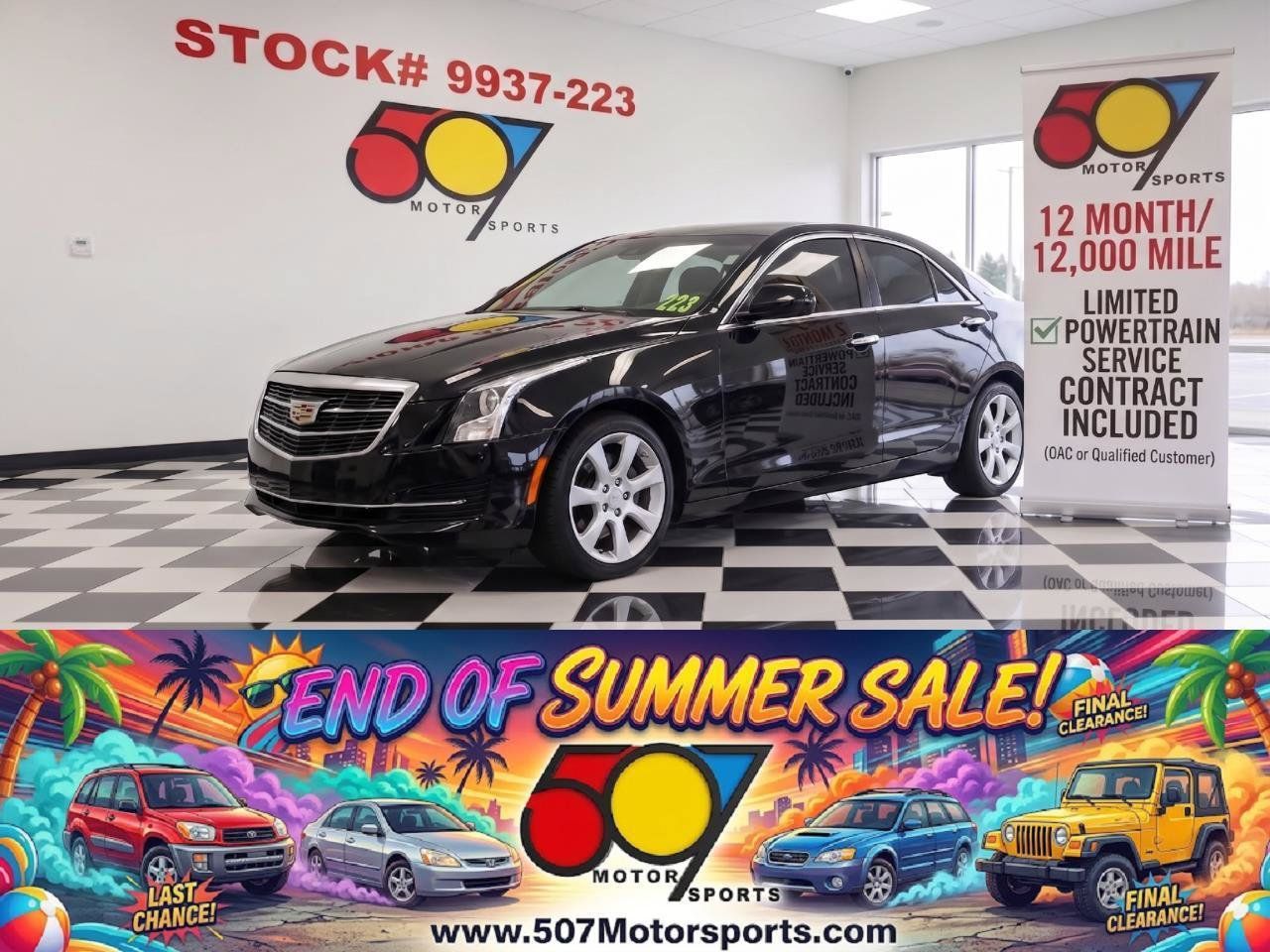 Used 2016 Cadillac ATS 2.0T AWD Sedan image 1