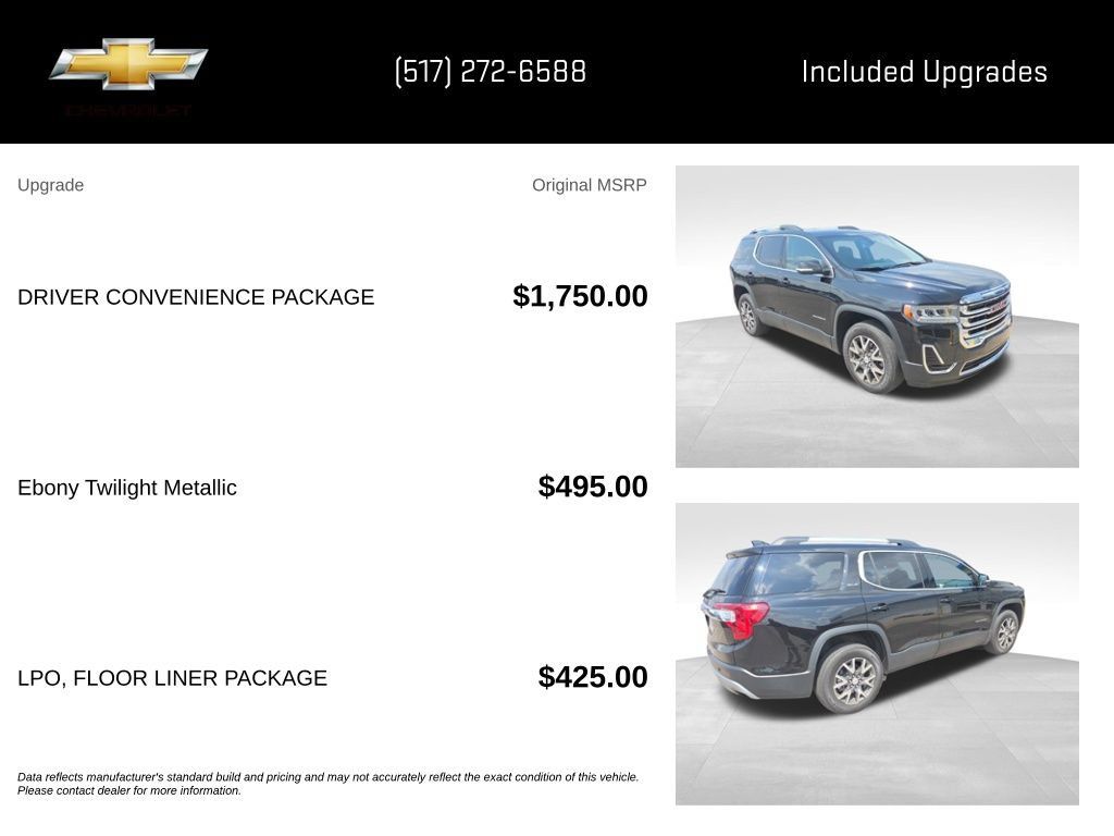Used 2023 GMC Acadia SLE w/ Driver Convenience Package FWD image 15