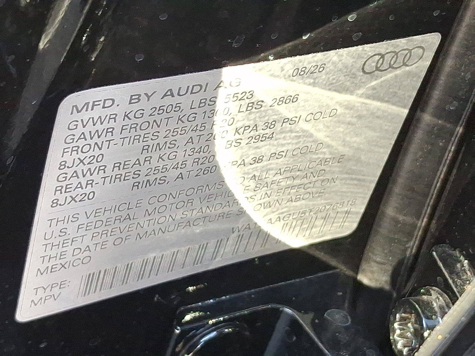 New 2026 Audi Q5 Premium Plus AWD/4WD image 22