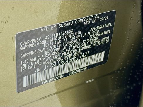 New 2025 Subaru Forester Limited image 31