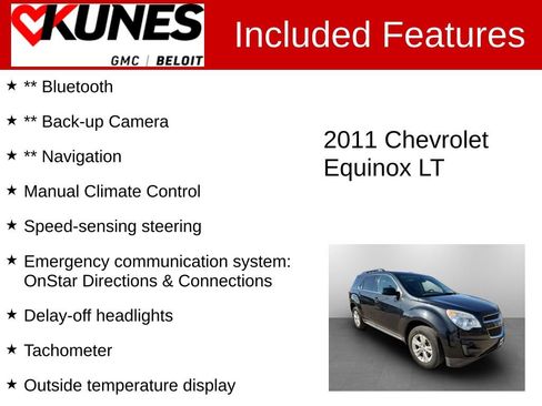 Used 2011 Chevrolet Equinox LT w/ Driver Convenience Package image 2