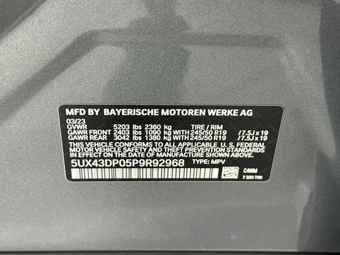 Used 2023 BMW X3 sDrive30i w/ Premium Package RWD image 26