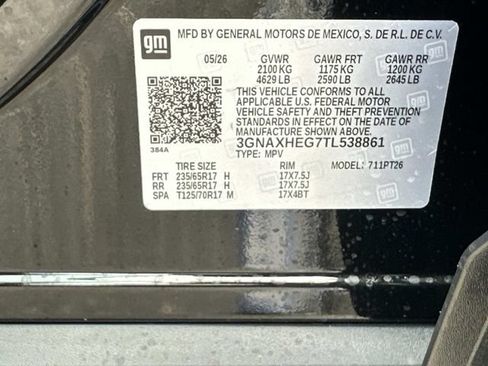 New 2026 Chevrolet Equinox LT w/ Safety and Technology Package FWD image 18