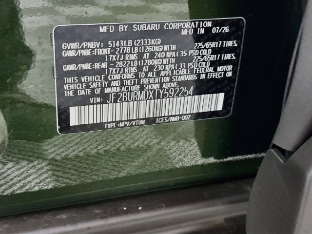 New 2026 Subaru Outback Wilderness AWD/4WD image 33