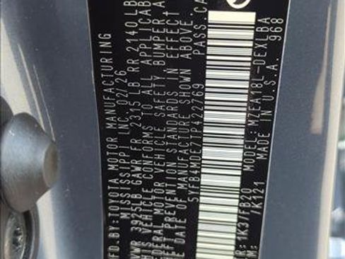 Used 2026 Toyota Corolla LE FWD image 24