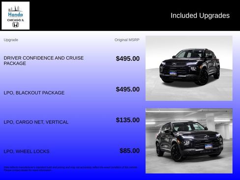 Used 2021 Chevrolet TrailBlazer LS w/ LPO, Blackout Package FWD image 10